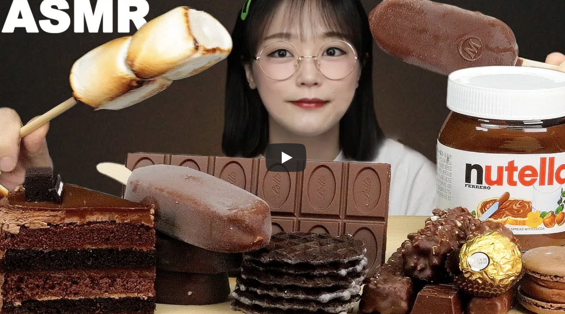 吃播Aejeong: 巧克力甜品大集合~! !